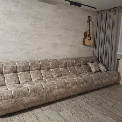 Бескаркасные диваны от Гливер в интерьерах клиентов: отзывы с фото и рейтингом 5/5